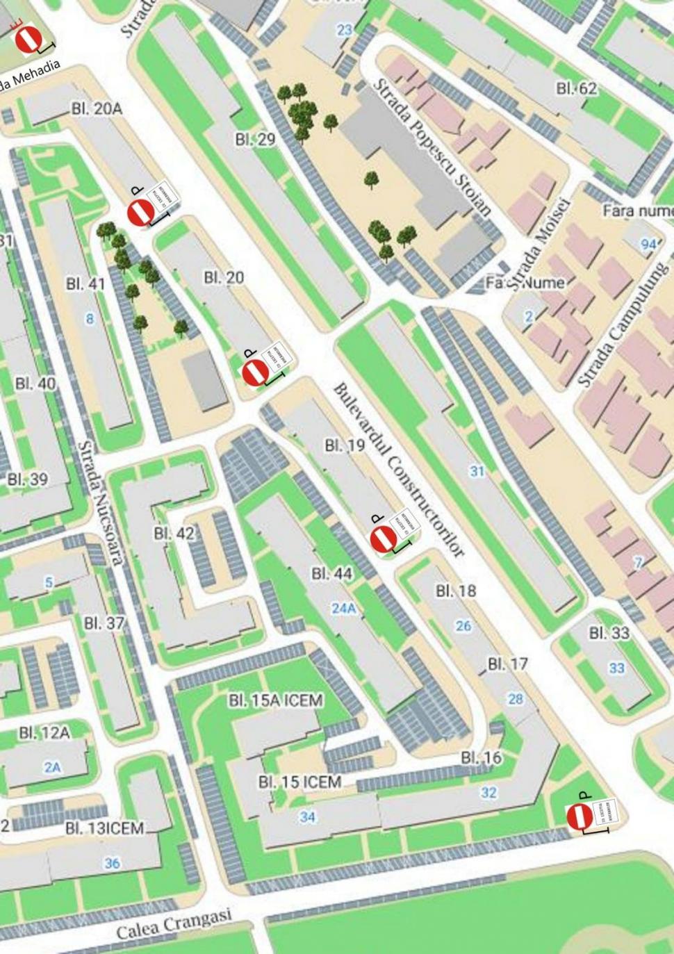 Restricţii de circulaţie în Capitală pentru festivalul West Side Hallo Fest. Hărţile pe unde se poate circula în zona evenimentului 1017932