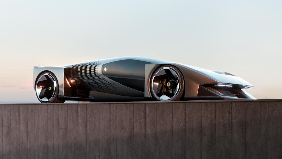 Ferrari a lansat prima supermașină futuristă „doar pentru lumea virtuală”: Cum arată modelul F76 cu două volane 1019028