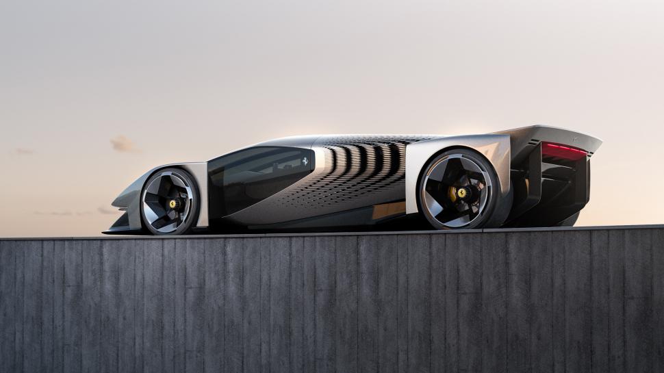 Ferrari a lansat prima supermașină futuristă „doar pentru lumea virtuală”: Cum arată modelul F76 cu două volane 1019029