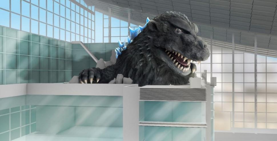 Un monstru Godzilla „la o scară impresionantă” va întâmpina pasagerii, pe aeroportul internațional din țara de origine a creaturii 1019267