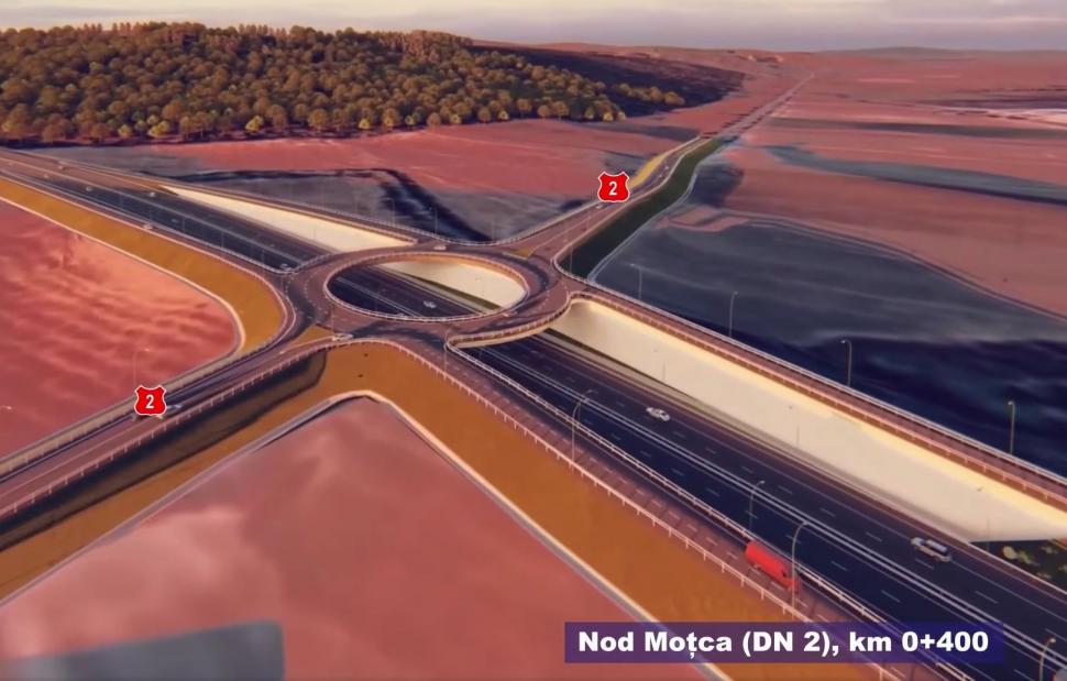 Cum va arăta primul tronson al Autostrăzii A8 Târgu Neamţ - Iaşi - Ungheni. Va fi construit de firme din România şi Bulgaria  1019750