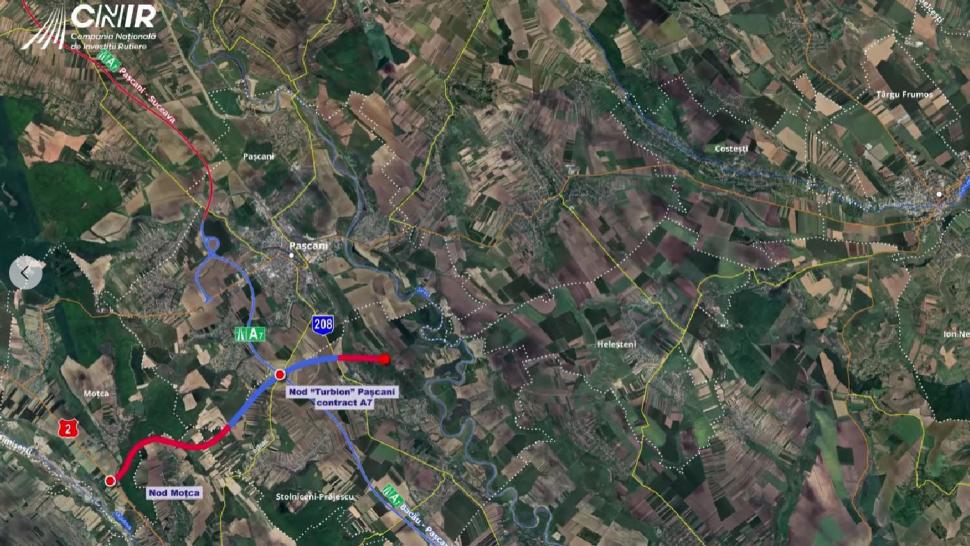 Cum va arăta primul tronson al Autostrăzii A8 Târgu Neamţ - Iaşi - Ungheni. Va fi construit de firme din România şi Bulgaria  1019757