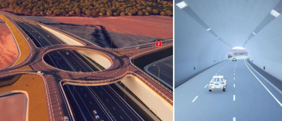 Cum va arăta primul tronson al Autostrăzii A8 Târgu Neamţ - Iaşi - Ungheni. Va fi construit de firme din România şi Bulgaria  1019791