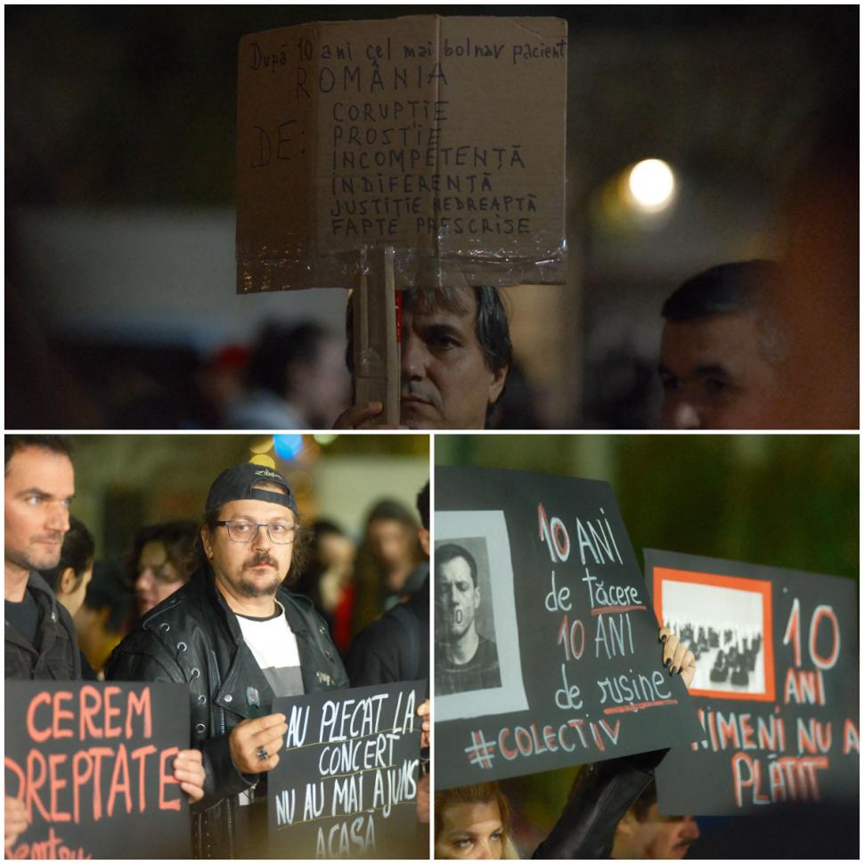 Imagini emoţionante de la marşul din Capitală dedicat victimelor de la Colectiv 1019859