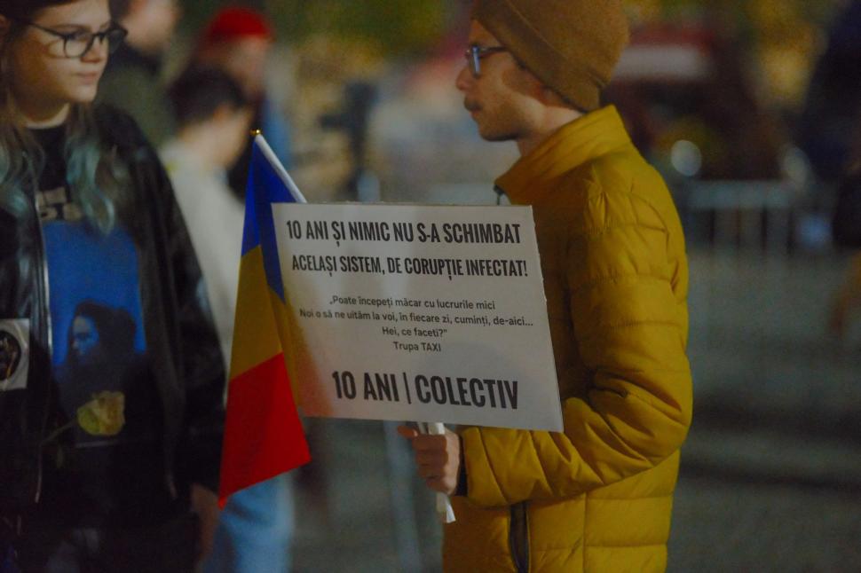 Imagini emoţionante de la marşul din Capitală dedicat victimelor de la Colectiv 1019863