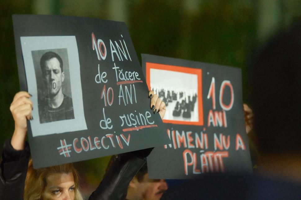 Imagini emoţionante de la marşul din Capitală dedicat victimelor de la Colectiv 1019866