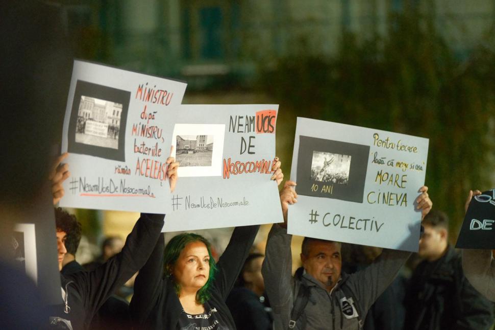 Imagini emoţionante de la marşul din Capitală dedicat victimelor de la Colectiv 1019874