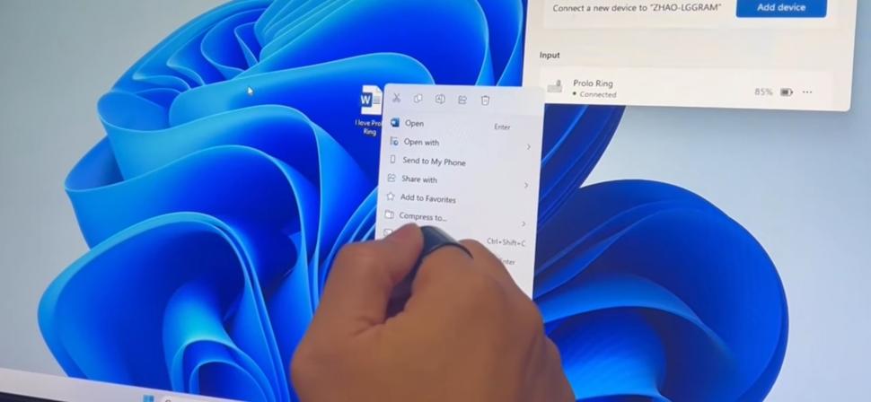 A apărut inelul high-tech care înlocuiește mouse-ul: Cum funcționează și cât costă accesoriul care seamănă cu o bijuterie 1019944