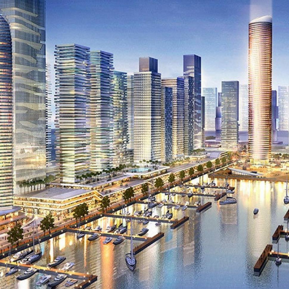 Mega-orașul construit pe o insulă artificială din ocean e 80% gata. Cum arată acum vs. viitorul Eko Atlantic, numit „Dubaiul Africii” 1020054