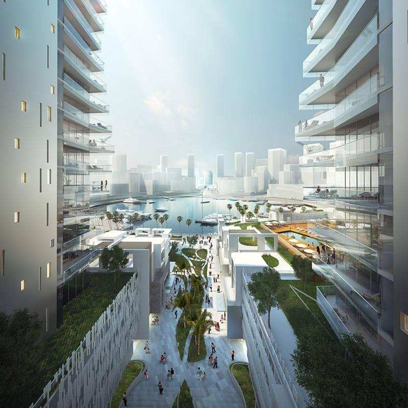 Mega-orașul construit pe o insulă artificială din ocean e 80% gata. Cum arată acum vs. viitorul Eko Atlantic, numit „Dubaiul Africii” 1020056