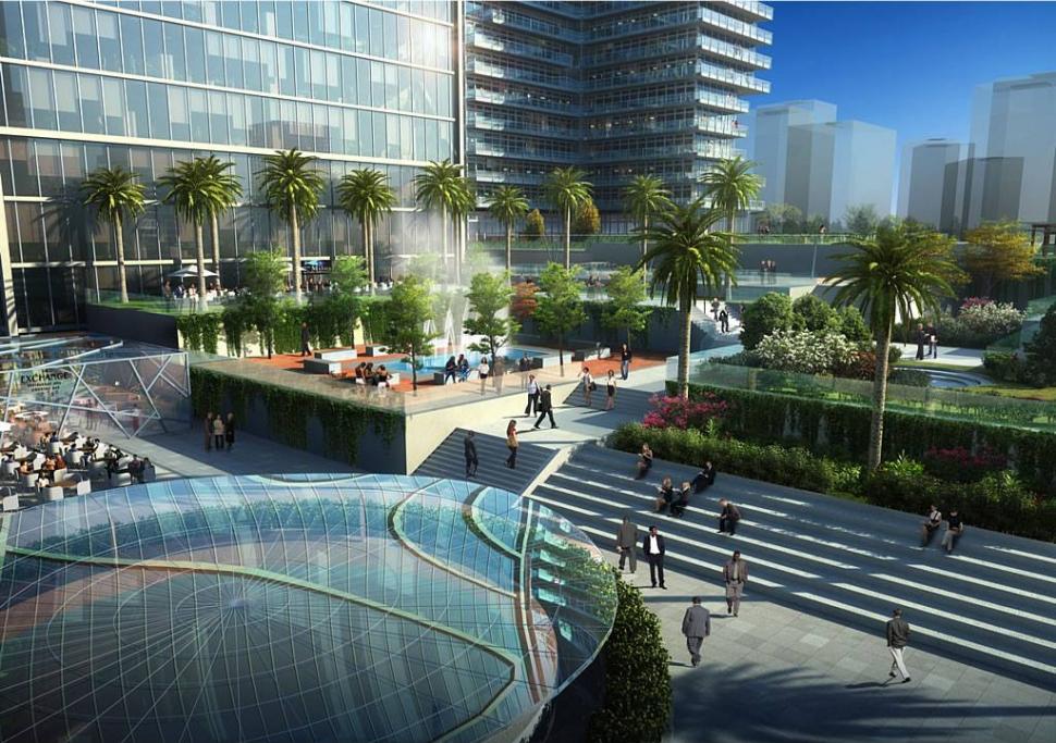 Mega-orașul construit pe o insulă artificială din ocean e 80% gata. Cum arată acum vs. viitorul Eko Atlantic, numit „Dubaiul Africii” 1020084