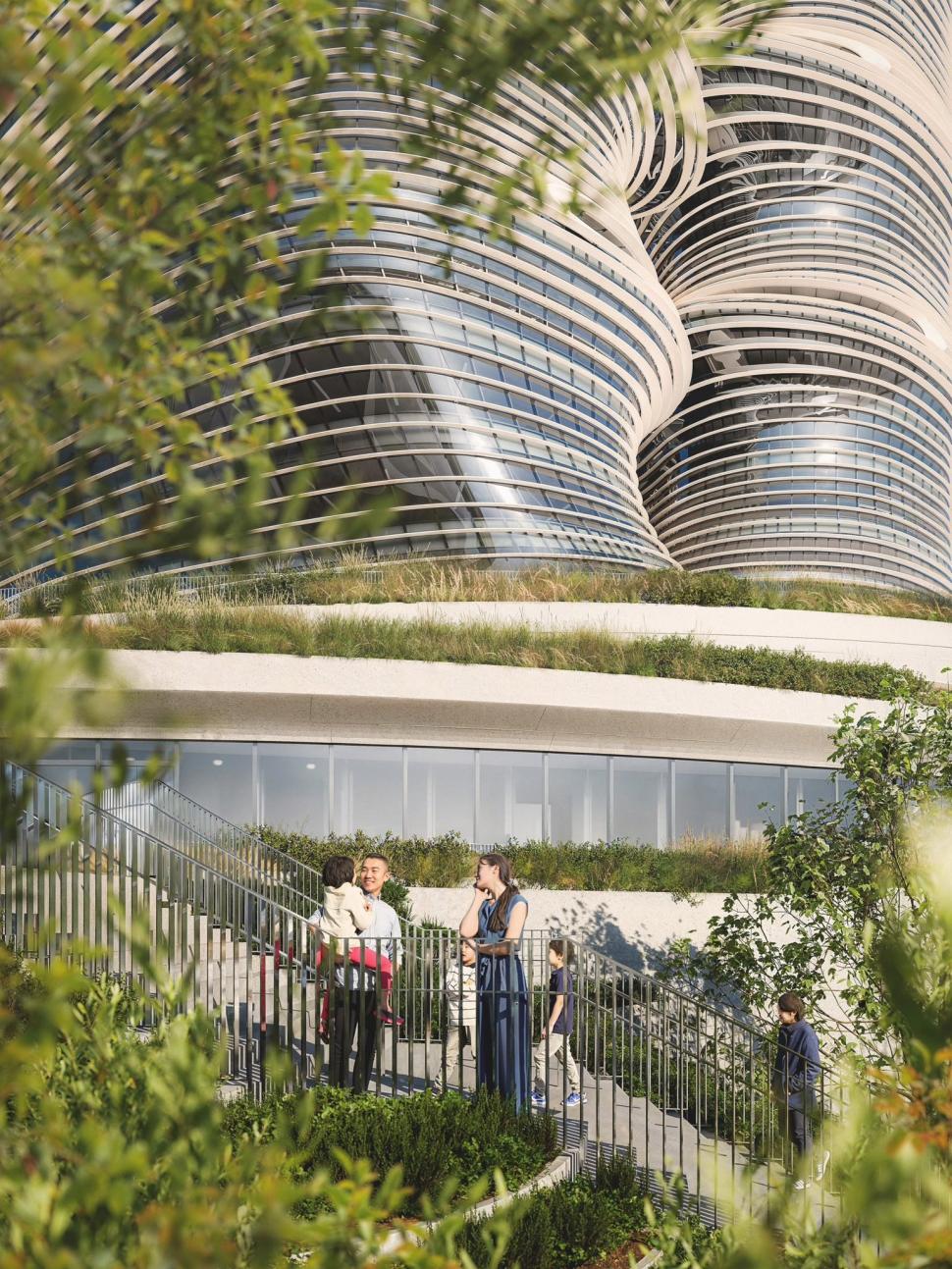 Două turnuri care se unesc în vârf, inspirate de munți şi canioane, se construiesc în Shenzen. Cum va arăta Yidan Center 1021412