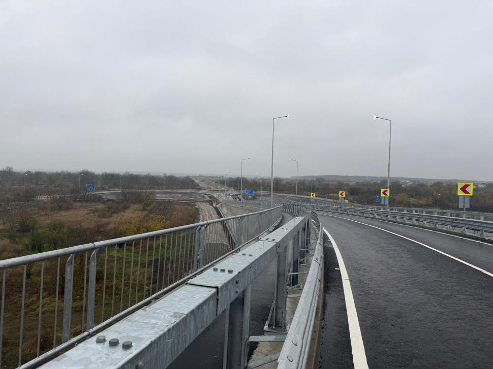 Veste bună pentru șoferii din Ilfov și Capitală: S-a redeschis Pasajul Brănești, peste linia ferată București-Constanța. Cum arată acum 1021751