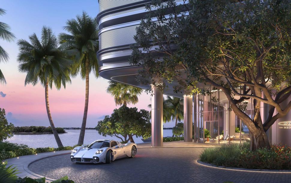 Blocul din Miami în care îți cumperi penthouse și primești gratuit o mașină de 3 milioane de dolari. Cum arată apartamentele și bolidul 1022151
