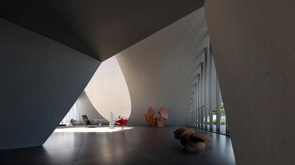 O clădire plutitoare construită în Dubai va fi noul muzeu de artă al orașului. Cum va arăta structura monolitică și când va fi gata 1022480