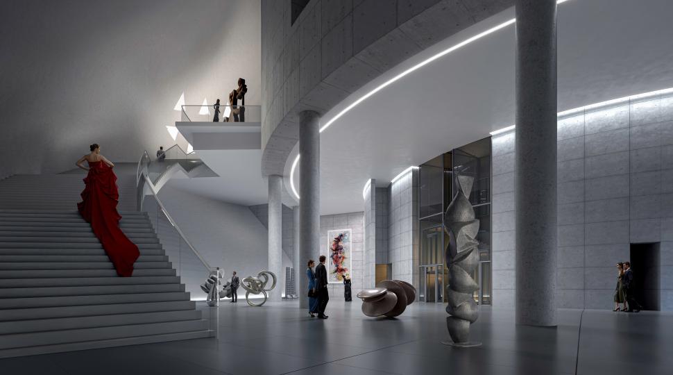 O clădire plutitoare construită în Dubai va fi noul muzeu de artă al orașului. Cum va arăta structura monolitică și când va fi gata 1022481