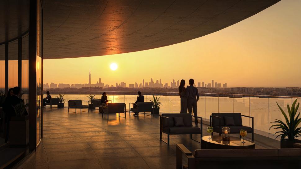 O clădire plutitoare construită în Dubai va fi noul muzeu de artă al orașului. Cum va arăta structura monolitică și când va fi gata 1022483