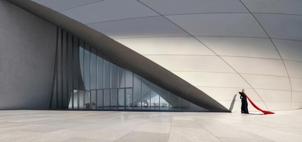 O clădire plutitoare construită în Dubai va fi noul muzeu de artă al orașului. Cum va arăta structura monolitică și când va fi gata 1022484