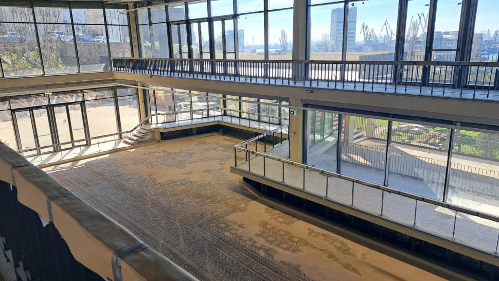 Turiștii vor putea vizita gratuit marele mozaic antic din Tomis: Se redeschide Edificiul Roman din Constanța, vineri, de Ziua Dobrogei 1022784