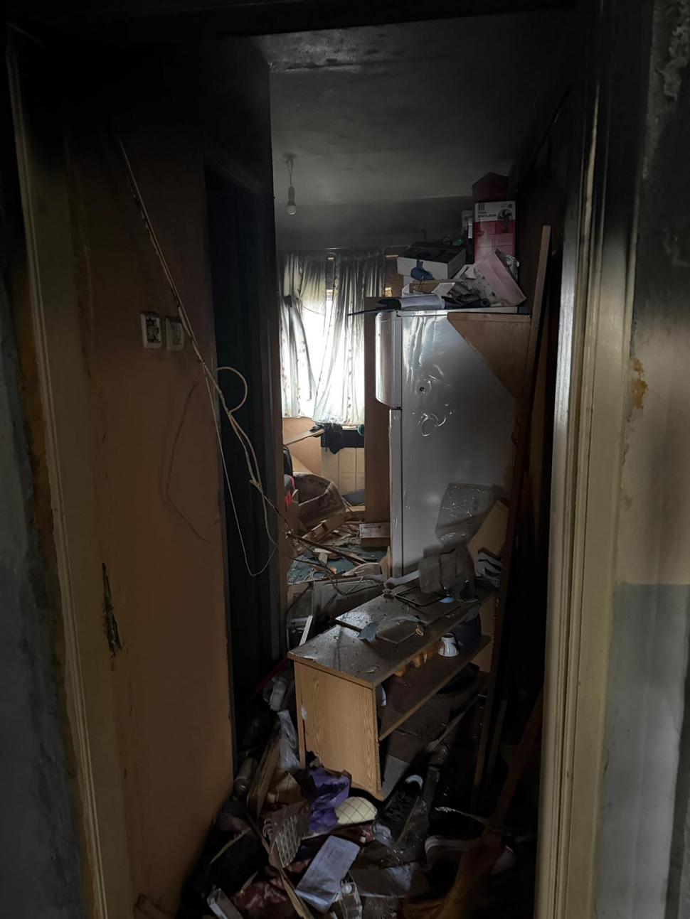 Explozie urmată de incendiu într-un bloc din Balș: Există victime. Mai multe garsoniere au fost distruse 1023044