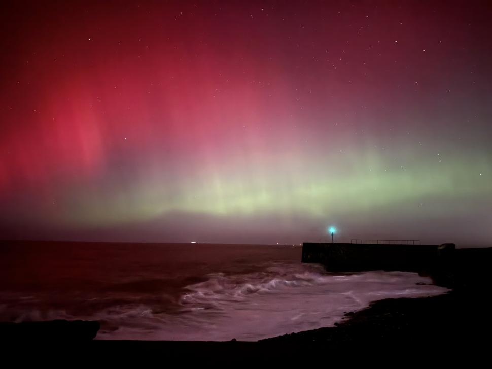 Imagini uimitoare cu aurora boreală: Furtuna solară care a lovit Pământul a oferit un adevărat spectacol pe cer 1022975