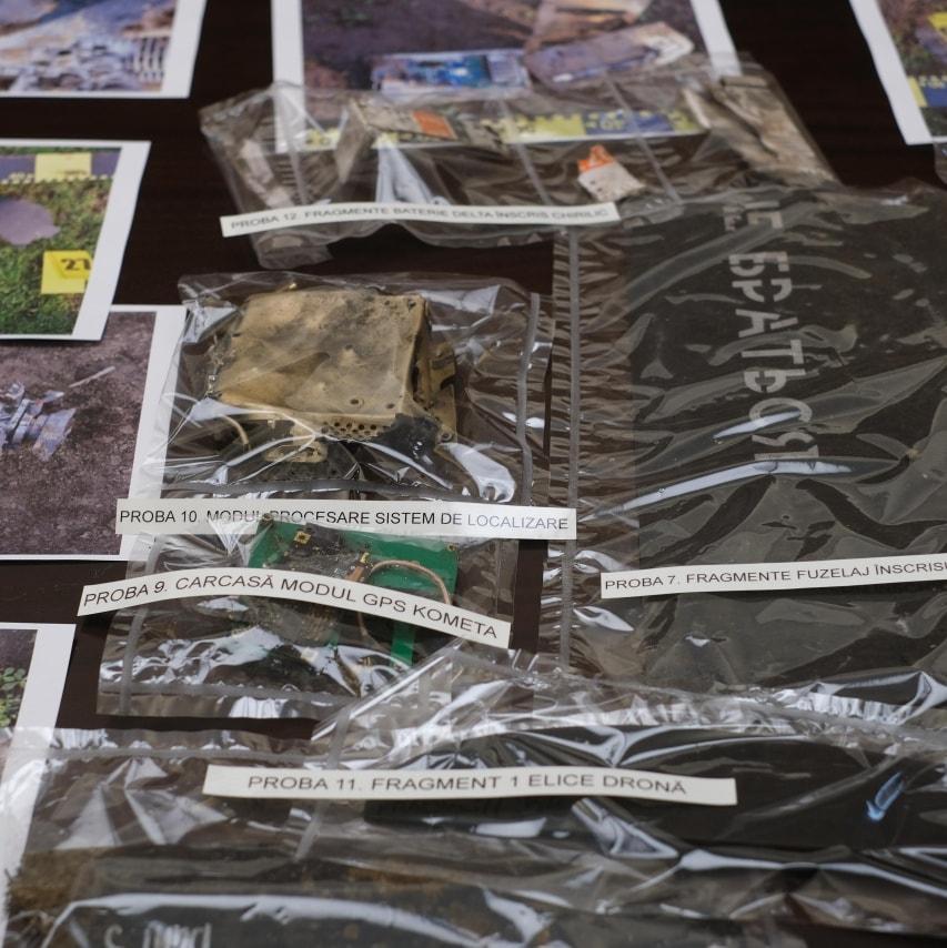 Ambasadorul rus a fost convocat la MAE. I s-au pus în față fragmente din drona căzută în România 1023535