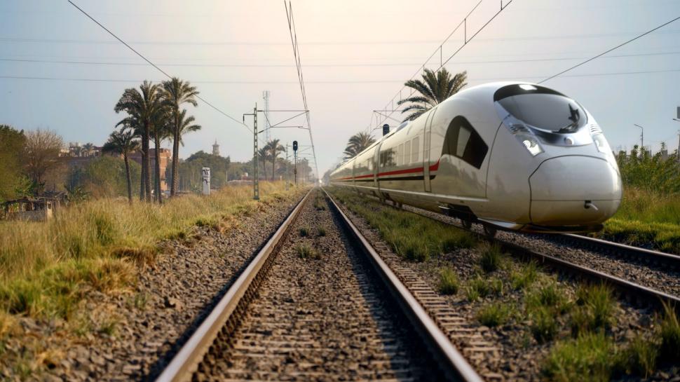 Cum arată trenurile de mare viteză din Egipt, care circulă cu 250 km/h și care străbat deșertul  1023655