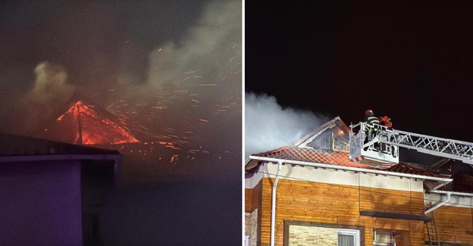 Incendiu la o pensiune din Tulcea: aproape 50 de oameni s-au autoevacuat, iar administratorul clăririi a suferit arsuri 1023808