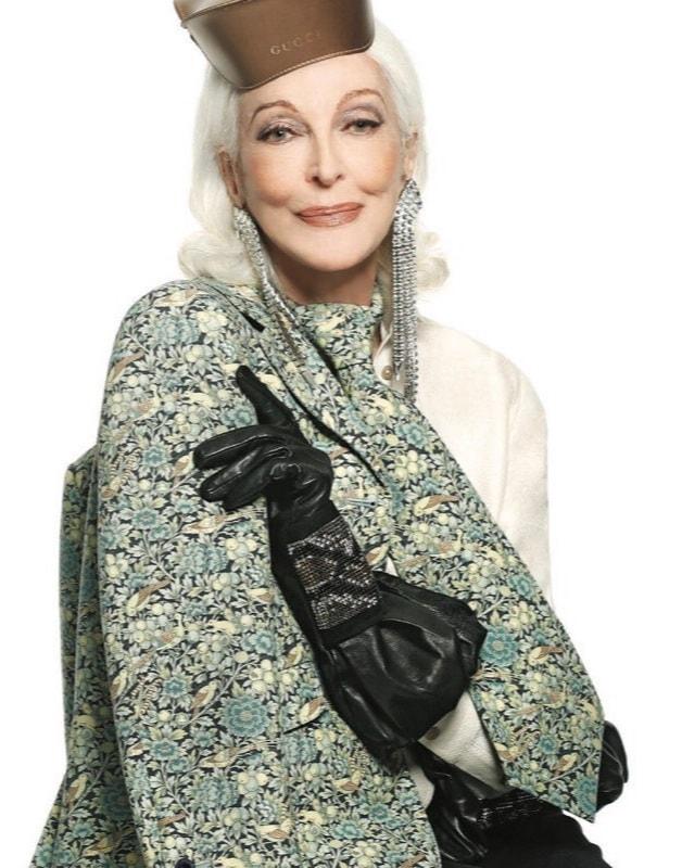 Carmen are 94 de ani și încă lucrează ca fotomodel. A apărut de curând pe coperta Vogue 1024357