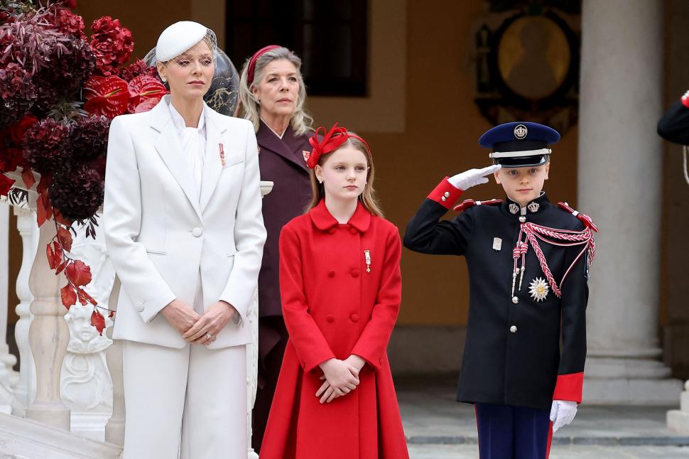 Familia princiară din Monaco, apariție rară de Ziua Națională: Imagini cu Prințesa Charlene, Prințul Albert și gemenii lor de zece ani 1024726