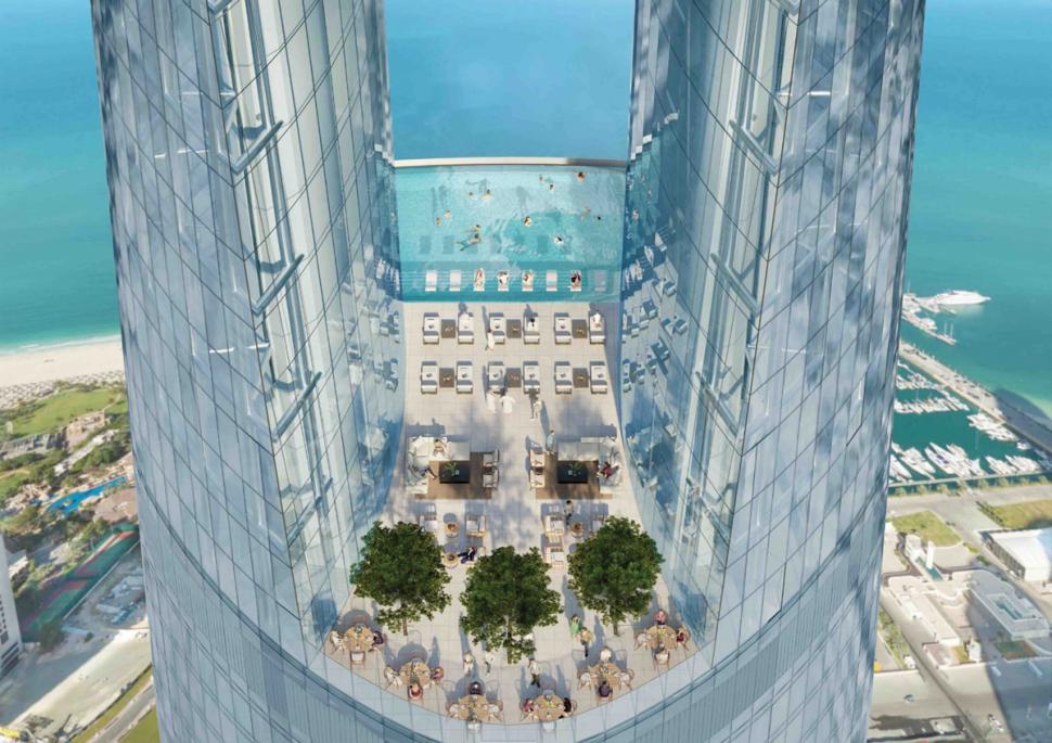 Cel mai înalt hotel din lume tocmai s-a deschis. Cum arată acum Ciel Dubai Marina: Toate camerele au geamuri din tavan până în podea 1026432