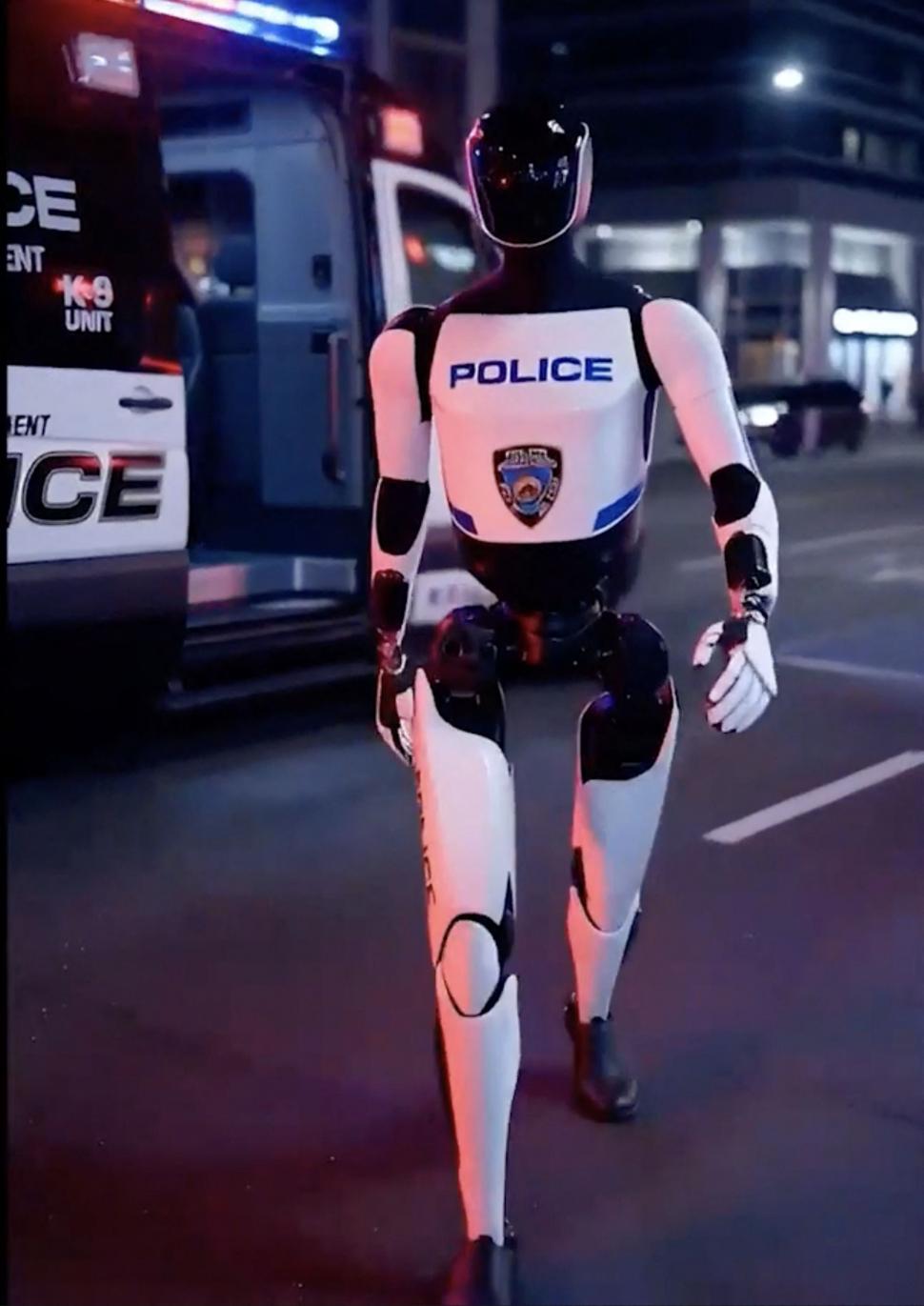 Elon Musk a arătat viitorul cu Optimus: Videoclipul cu robotul umanoid ca paramedic, polițist sau muncitor pe șantier a ajuns viral 1026813