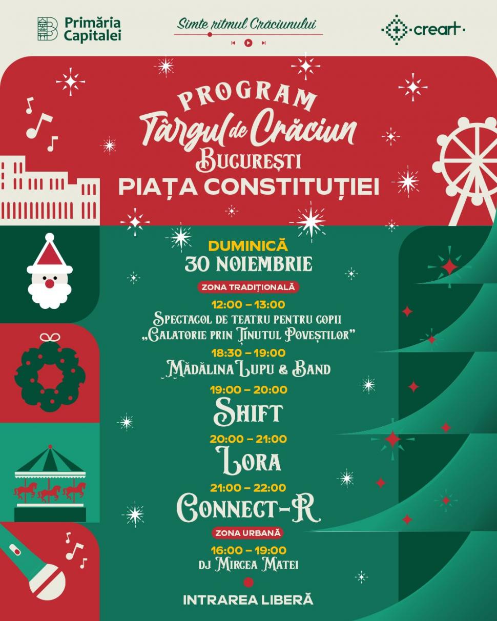 Târgul de Crăciun București 2025 se deschide pe 29 noiembrie: Programul concertelor, orar și activități. Ce e diferit anul acesta 1027026