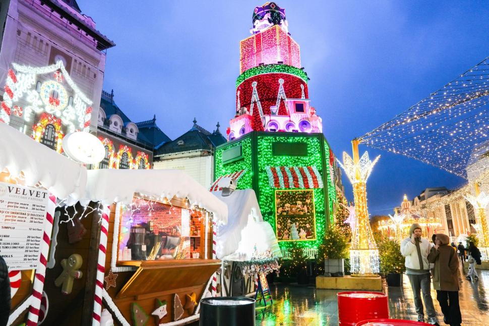 Târgul de Crăciun din Craiova a fost desemnat cel mai frumos din Europa în 2025 1027114