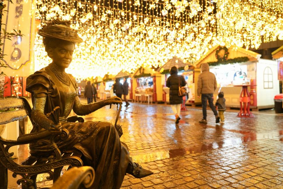 Mama lui Elon Musk este impresionată de Târgul de Crăciun de la Craiova. Reacția Olguței Vasilescu 1028521