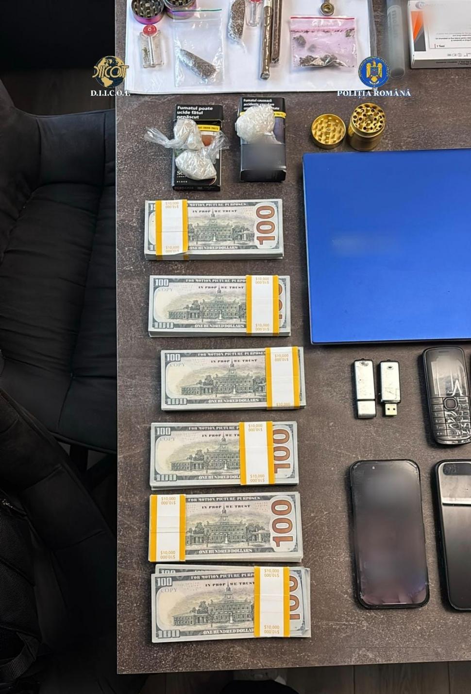 Percheziţii în România şi Italia: O grupare de traficanţi introducea droguri în penitenciarele din ţară cu ajutorul unei avocate 1028429