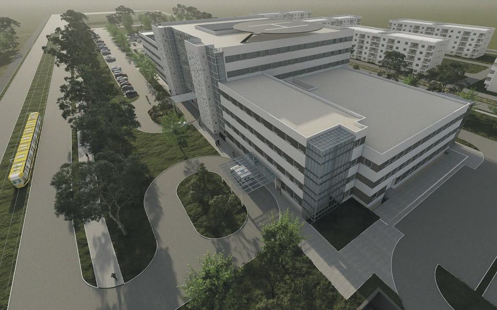 Cum va arăta primul spital de stat ridicat în București după 46 de ani. Încep lucrările la noua unitatea medicală din Sectorul 6 1028834