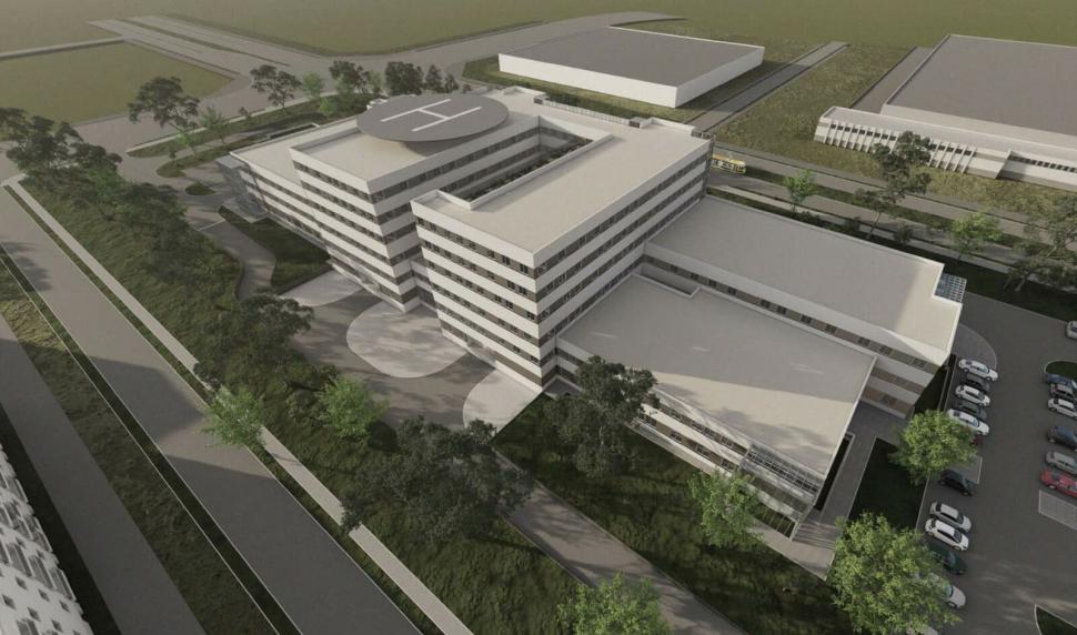 Cum va arăta primul spital de stat ridicat în București după 46 de ani. Încep lucrările la noua unitatea medicală din Sectorul 6 1028835