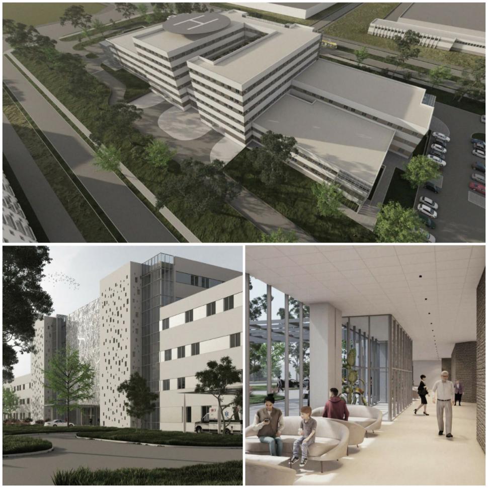 Cum va arăta primul spital de stat ridicat în București după 46 de ani. Încep lucrările la noua unitatea medicală din Sectorul 6 1028858