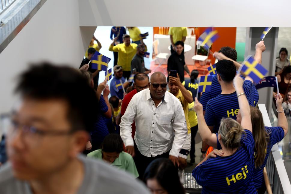 Mare sărbătoare în Noua Zeelandă, la deschiderea primului magazin Ikea. A fost chiar și premierul și a testat chifteluțele suedeze 1028948