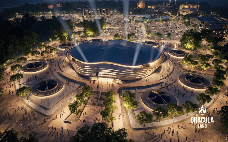 Cel mai mare parc de distracții din UE ar urma să apară lângă București. Cum arată proiectul DraculaLand, cu SPA, mall și hoteluri 1029221