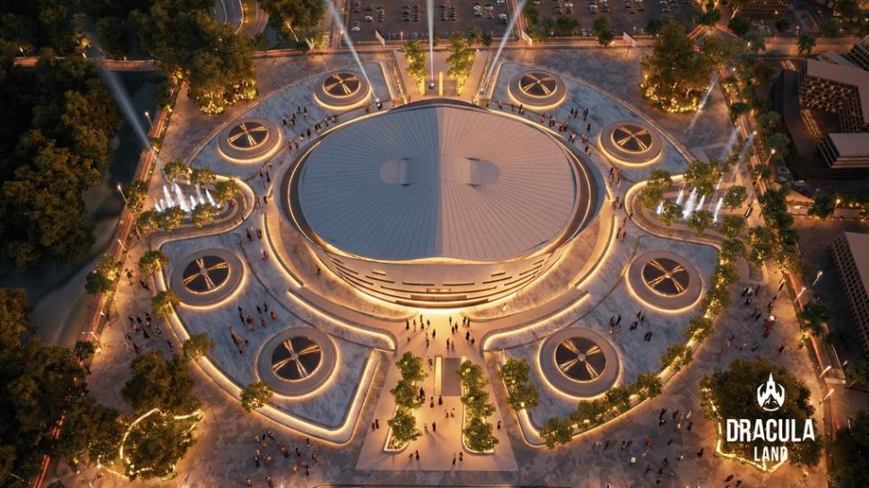 Cel mai mare parc de distracții din UE ar urma să apară lângă București. Cum arată proiectul DraculaLand, cu SPA, mall și hoteluri 1029225