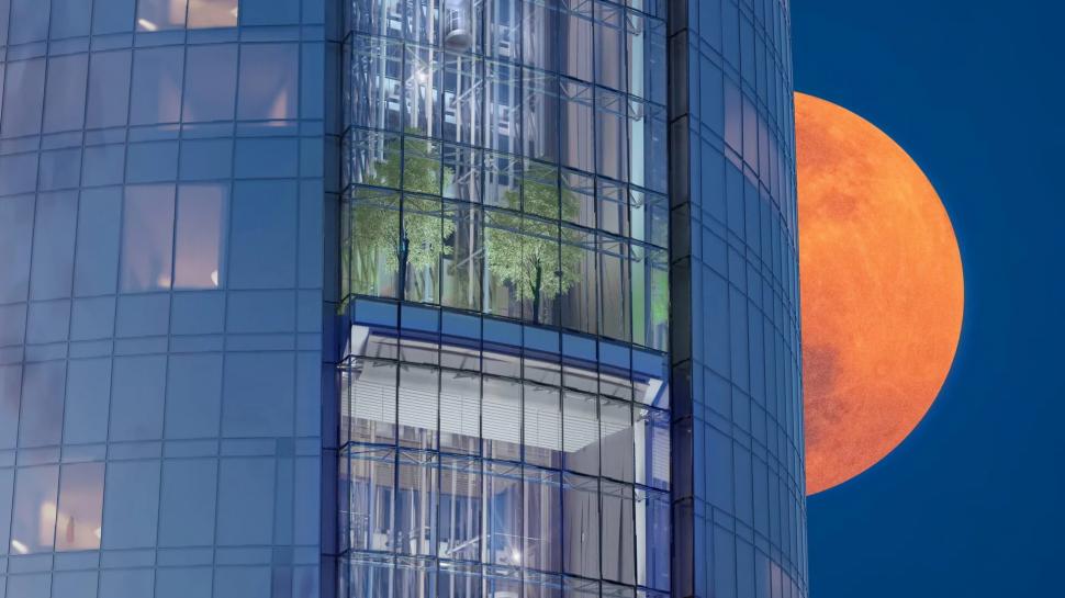 Cel mai înalt hotel din lume, abia deschis, a atins accidental recordul. Acum, Ciel Tower arată ca un „ac de cusut” cu 82 de etaje 1029130