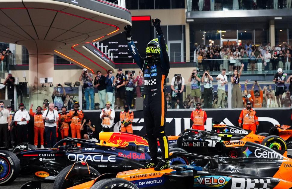 Lando Norris este campionul mondial din sezonul 2025. Foto: Profimedia Images