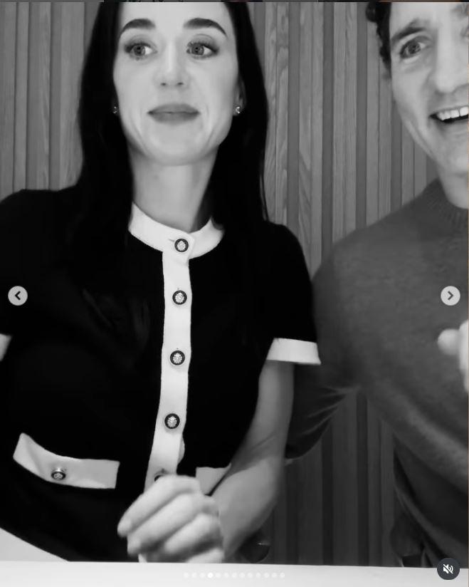 Katy Perry și-a oficializat relația cu Justin Trudeau pe Instagram. Imaginile cu iubitul ei i-au surprins pe fani 1029653