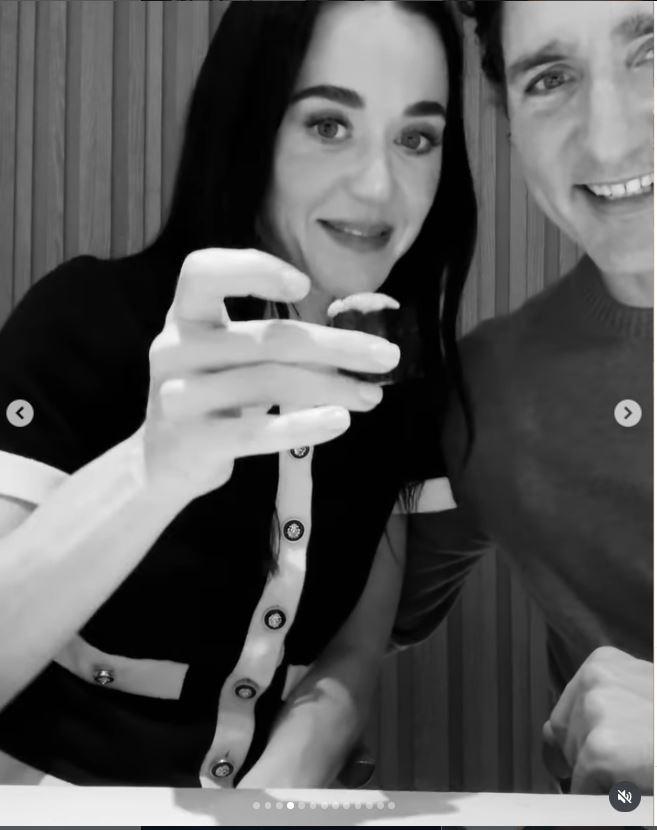 Katy Perry și-a oficializat relația cu Justin Trudeau pe Instagram. Imaginile cu iubitul ei i-au surprins pe fani 1029654