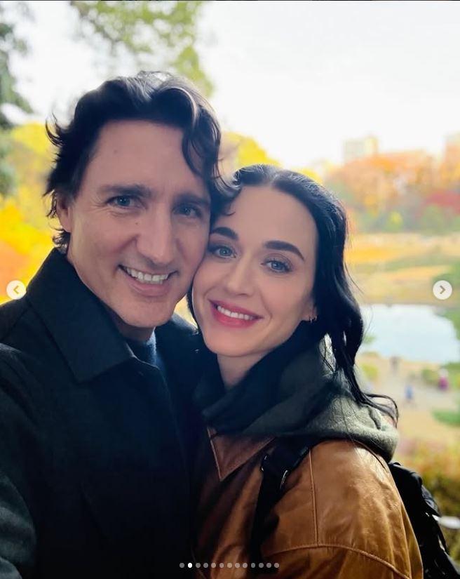 Katy Perry și-a oficializat relația cu Justin Trudeau pe Instagram. Imaginile cu iubitul ei i-au surprins pe fani 1029656