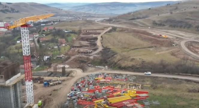 Imagini de pe şantierul Nădăşelu - Mihăieşti, Autostrada Transilvania. CNAIR: „Vrem să asigurăm circulația continuă pe 155 km” 1030576