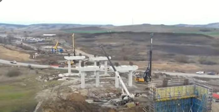 Imagini de pe şantierul Nădăşelu - Mihăieşti, Autostrada Transilvania. CNAIR: „Vrem să asigurăm circulația continuă pe 155 km” 1030578