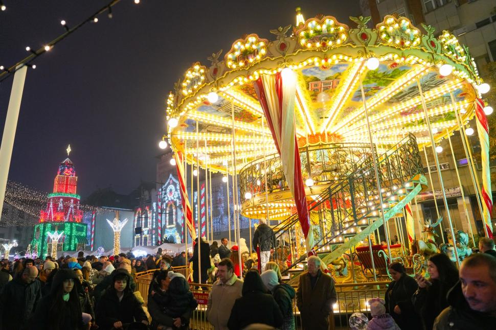 Sania lui Moș Crăciun de la Craiova. Care e programul în 2025. Alte activități și evenimente la Târgul de Crăciun 1030223